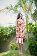 The Conscious Closet Congo brown Poppy Soul Long Dress