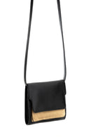 Green Hermitage Fides Vegan Leather Women's Wallet (Black & Gold)