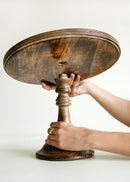 Hohmgrain Detachable Cake Stand with Candle Holder
