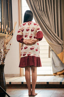 The Conscious Closet Congo Brown Gusty Mindful Long Detachable Dress