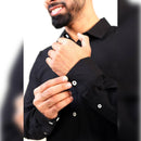 Islands of Loom Organic Cotton Men's Black Onyx Shirt