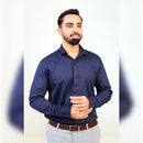 Islands of Loom Organic Cotton Men's Navy Blue Deep Sea Shirt