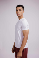 Carbontree Organic Cotton Men Chalk Carbon Lightweight T-Shirt