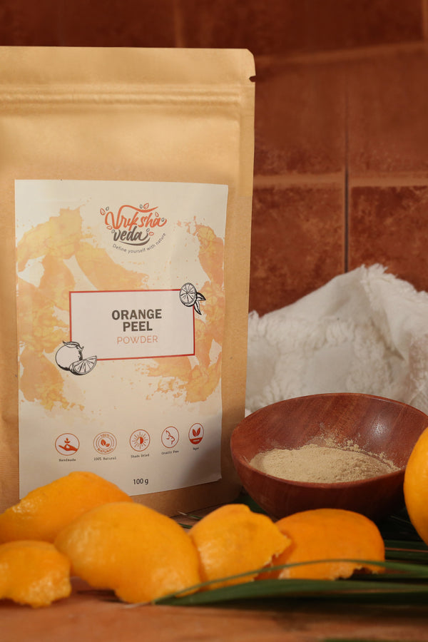 Vriksha Veda Orange Brown Orange Peel Powder