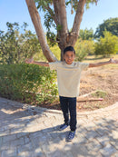 Livbio Organic Cotton & Naturally Fiber Dyed Lemon Yellow Kids T-shirt