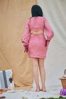 The Conscious Closet Turkish Rose Rose Shell Skirt