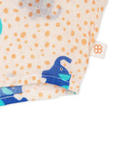 Greendigo Organic Cotton Pack of 1 Shirt for Newborn Baby Boys - Blue and Off White