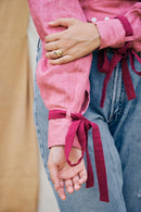 The Conscious Closet Turkish Rose Rose Shell Top