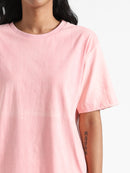 Livbio Organic Cotton & Naturally Dyed Light  Women's Pink T-shirt