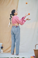The Conscious Closet Turkish Rose Rose Shell Top