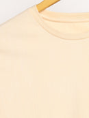 Livbio Organic Cotton & Naturally Dyed Rust Cream Women's T-shirt