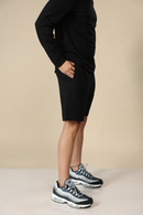 Carbontree Organic Cotton Men Carbon Black Lounge Shorts