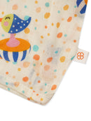 Greendigo Organic Cotton Pack of 3 Jhablas for Newborn Babies - White