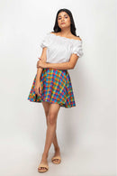 Sepia Stories Boa Cotton Top in White