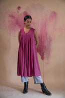 Lafaani Phosphene Flared Dress & Grey Pants Set