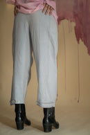 Lafaani Phosphene Layered Dress & Pants Set - Grey