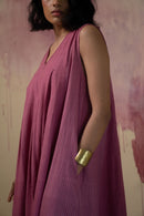 Lafaani Phosphene Flared Dress & Grey Pants Set