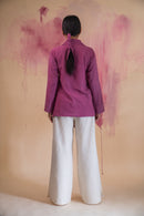 Lafaani Phosphene Tie-Up Overlay & Kora Side Slit Pants Set