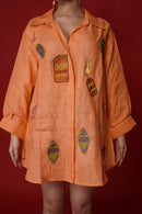 The House of Hemp Orange Key To Life Shirt