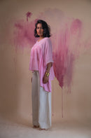 Lafaani Phosphene Kaftan Blouse & Kora Side Slit Pants Set