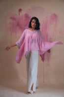 Lafaani Phosphene Kaftan Blouse & Kora Side Slit Pants Set