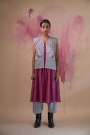 Lafaani Phosphene Flared Dress & Unisex Cropped Jacket Set