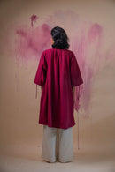 Lafaani Phosphene Ruched Dress & Kora Pants Set
