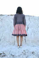 The Loom Art Sandstone Handwoven Chanderi Silk Dress