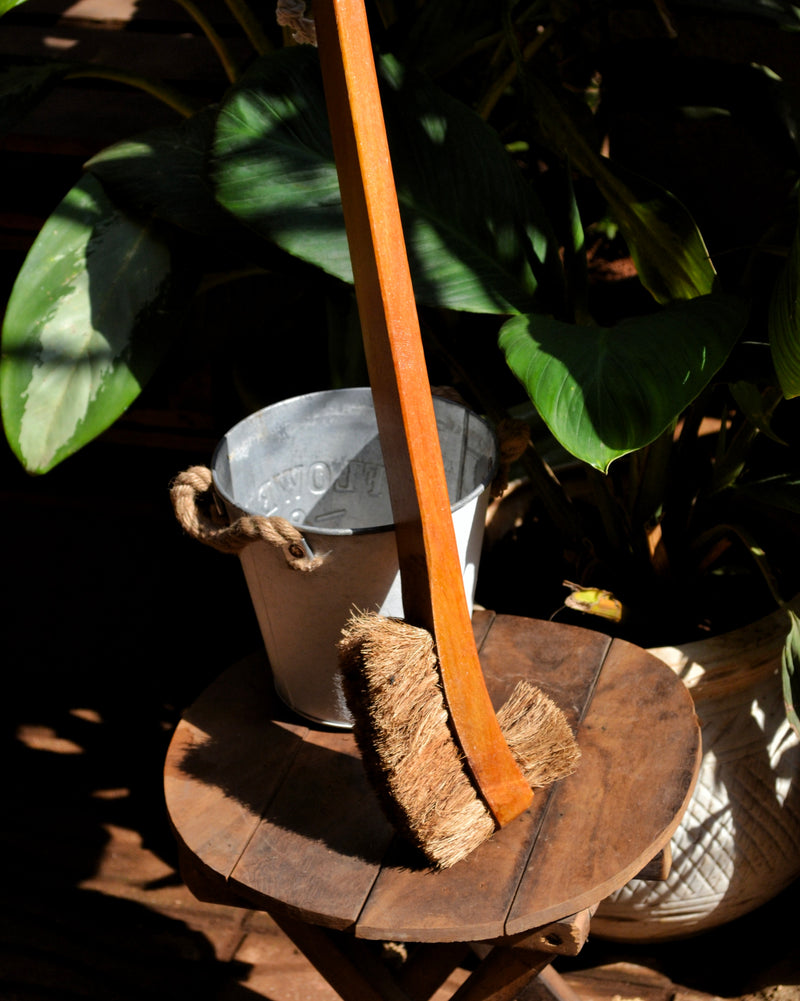 Almitra Sustainables Coconut Coir Double Hockey Toilet Brush