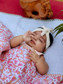 Almitra Sustainables Savannah – Hand Block Printed Muslin Blanket