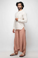 Sepia Stories Ponta Organic Cotton Kurta in Beige