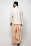 Sepia Stories Pora Khadi Cotton Kurta in Beige