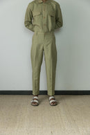 Anushé Pirani Hemp Cotton Men's Moss Green Pants