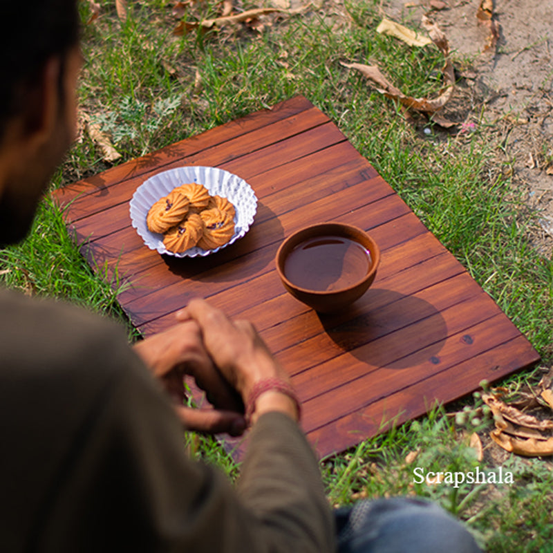 Wood Foldable Placemat