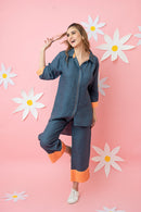 The House of Hemp Charcoal Grey Mamba Coord