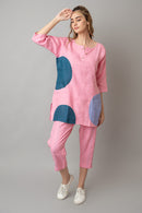 The House of Hemp Candy Pink Viola Coord