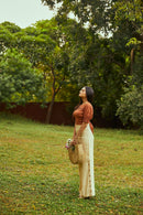 The Conscious Closet Pavlova Nutmeg Breezy Women Trousers