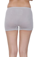 Bamboo Fabric Mid Rise Shorts Pack of 2 | Black + Grey