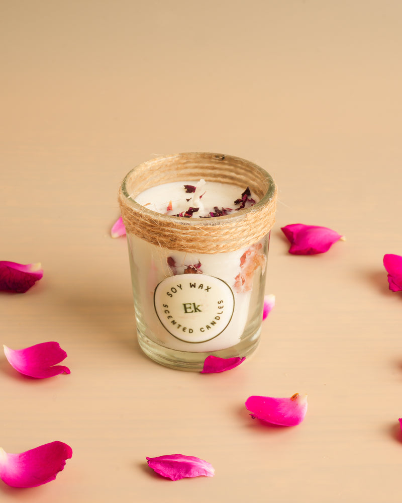 Soy Candles | Scented with Natural Flowers
