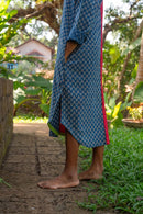 HALF AND HALF SHIRT DRESS