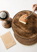 Hohmgrain Detachable Cake Stand with Candle Holder
