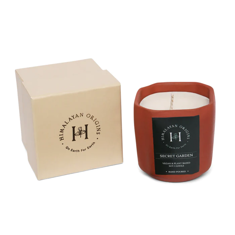 Secret Garden Soy Wax Scented Candle