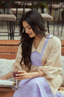 The Conscious Closet Dreamy Lavender Detachable Dress
