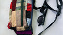 Fanny Pack for travel- Patchwork, Quilted, Denim