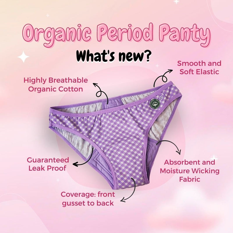 Organic Period Panty (Bikini) (1 pc)