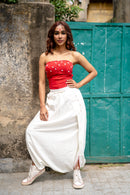 SHVET- Handloom COTTON MUL DHOTI