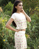 Handcrafted "Veni vidi amavi" Handloom Eri Silk top