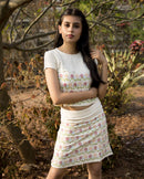 Handcrafted "Veni vidi amavi" Handloom Eri silk skirt
