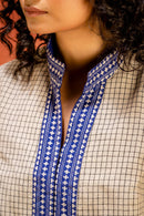 Saanjh- A line top/blouse, Prathaa | Kotpad Handloom Blouse