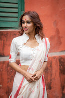 Shvet Victorian Handloom Blouse